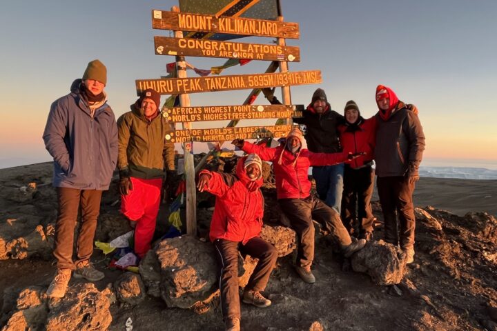 Climbing Mount. Kilimanjaro